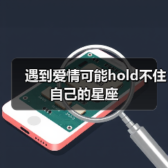 遇到爱情可能hold不住自己的星座（图4）