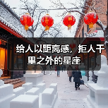 给人以距离感，拒人千里之外的星座