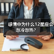 感情中为什么12星座会忽冷忽热？（图3）