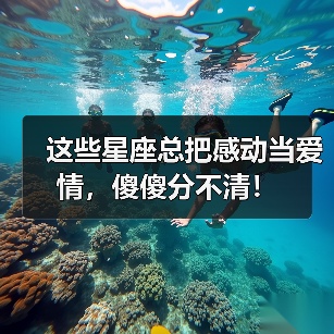 这些星座总把感动当爱情，傻傻分不清！（图1）