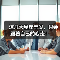 这几大星座恋爱,只会跟着自己的心走!(图1) 这几大星座恋爱,只会跟着自己的心走!(图1)