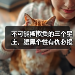 不可能被欺负的三个星座,腹黑个性有仇必报(图3) 不可能被欺负的三个星座,腹黑个性有仇必报(图3)