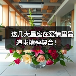 这几大星座在爱情里最追求精神契合！
