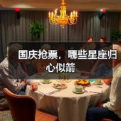 国庆抢票，哪些星座归心似箭