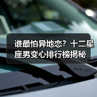 谁最怕异地恋？十二星座男变心排行榜揭秘