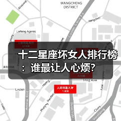 十二星座坏女人排行榜：谁最让人心烦？