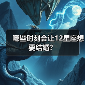 哪些时刻会让12星座想要结婚？（图4）