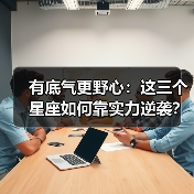 有底气更野心：这三个星座如何靠实力逆袭？