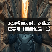 不想搭理人时,这些星座竟用「假装忙碌」当挡箭牌?(图3) 不想搭理人时,这些星座竟用「假装忙碌」当挡箭牌?(图3)