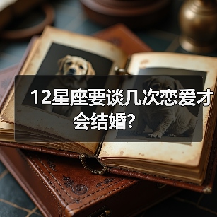 12星座要谈几次恋爱才会结婚？（图2）