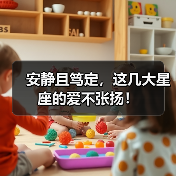 安静且笃定,这几大星座的爱不张扬!(图1) 安静且笃定,这几大星座的爱不张扬!(图1)
