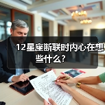 12星座断联时内心在想些什么？（图1）