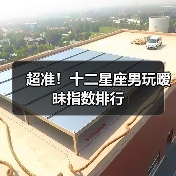 超准！十二星座男玩暧昧指数排行