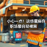 小心一点！这些星座在职场最容易被黑