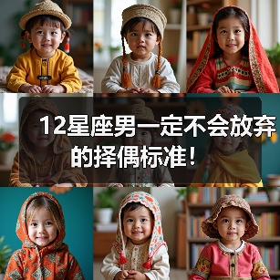12星座男一定不会放弃的择偶标准！