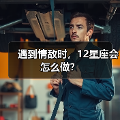 遇到情敌时，12星座会怎么做？（图1）