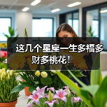 这几个星座一生多福多财多桃花!(图1) 这几个星座一生多福多财多桃花!(图1)
