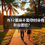 当12星座不爱你时会有哪些表现？（图3）