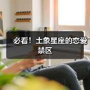 必看！土象星座的恋爱禁区（图1）
