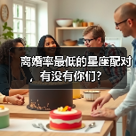 离婚率最低的星座配对,有没有你们?(图4) 离婚率最低的星座配对,有没有你们?(图4)