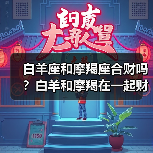 白羊座和摩羯座合财吗?白羊和摩羯在一起财运如何?(图3) 白羊座和摩羯座合财吗?白羊和摩羯在一起财运如何?(图3)