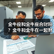 金牛座和金牛座合财吗？金牛和金牛在一起财运如何？
