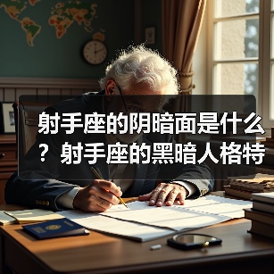射手座的阴暗面是什么？射手座的黑暗人格特点