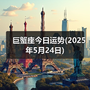 巨蟹座今日运势(2025年5月24日)