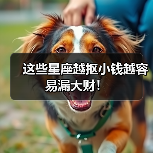 这些星座越抠小钱越容易漏大财!(图1) 这些星座越抠小钱越容易漏大财!(图1)