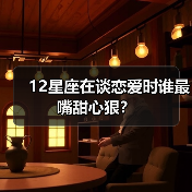 12星座在谈恋爱时谁最嘴甜心狠？