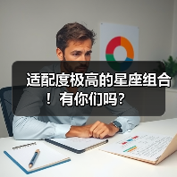 适配度极高的星座组合！有你们吗？
