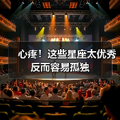 心疼！这些星座太优秀反而容易孤独