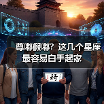 尊嘟假嘟？这几个星座最容易白手起家