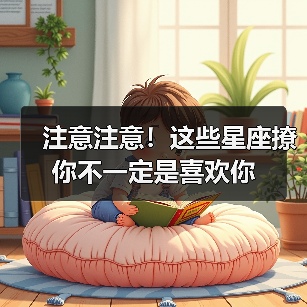 注意注意！这些星座撩你不一定是喜欢你
