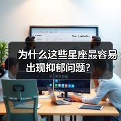 为什么这些星座最容易出现抑郁问题？