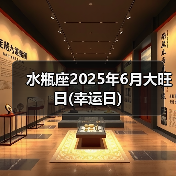 水瓶座2025年6月大旺日(幸运日)(图4) 水瓶座2025年6月大旺日(幸运日)(图4)