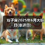 双子座2025年6月大旺日(幸运日)（图2）