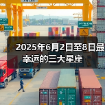 2025年6月2日至8日最幸运的三大星座（图4）