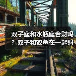 双子座和水瓶座合财吗？双子和双鱼在一起财运如何？