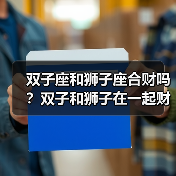 双子座和狮子座合财吗?双子和狮子在一起财运如何?(图3) 双子座和狮子座合财吗?双子和狮子在一起财运如何?(图3)