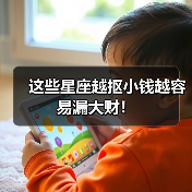 这些星座越抠小钱越容易漏大财!(图1) 这些星座越抠小钱越容易漏大财!(图1)