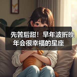 先苦后甜!早年波折晚年会很幸福的星座(图2) 先苦后甜!早年波折晚年会很幸福的星座(图2)