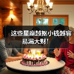 这些星座越抠小钱越容易漏大财!(图2) 这些星座越抠小钱越容易漏大财!(图2)