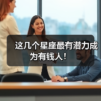 这几个星座最有潜力成为有钱人!(图1) 这几个星座最有潜力成为有钱人!(图1)