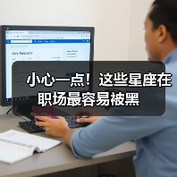 小心一点!这些星座在职场最容易被黑(图1) 小心一点!这些星座在职场最容易被黑(图1)