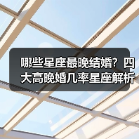哪些星座最晚结婚?四大高晚婚几率星座解析(图2) 哪些星座最晚结婚?四大高晚婚几率星座解析(图2)