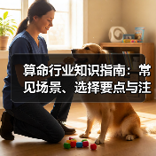 算命行业知识指南:常见场景、选择要点与注意事项(图2) 算命行业知识指南:常见场景、选择要点与注意事项(图2)