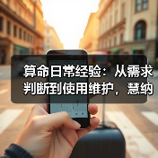 算命日常经验:从需求判断到使用维护,慧纳知运吉运堂分享(图3) 算命日常经验:从需求判断到使用维护,慧纳知运吉运堂分享(图3)