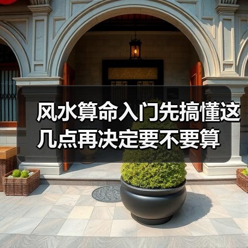风水算命入门先搞懂这几点再决定要不要算