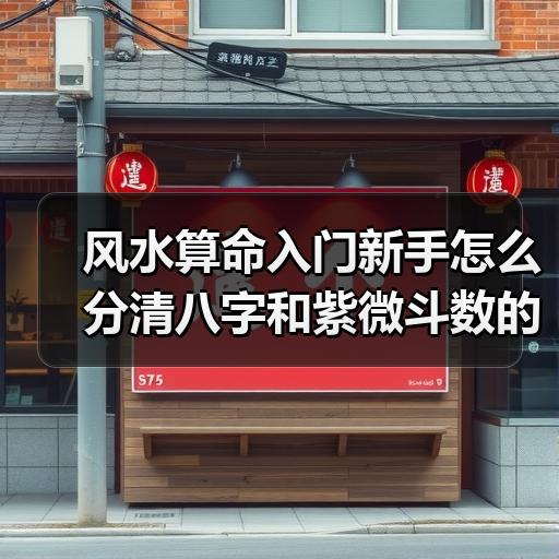 风水算命入门新手怎么分清八字和紫微斗数的区别